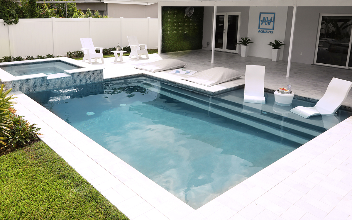 AQUAVIX Showroom - Pool Builders - Hollywood, Florida